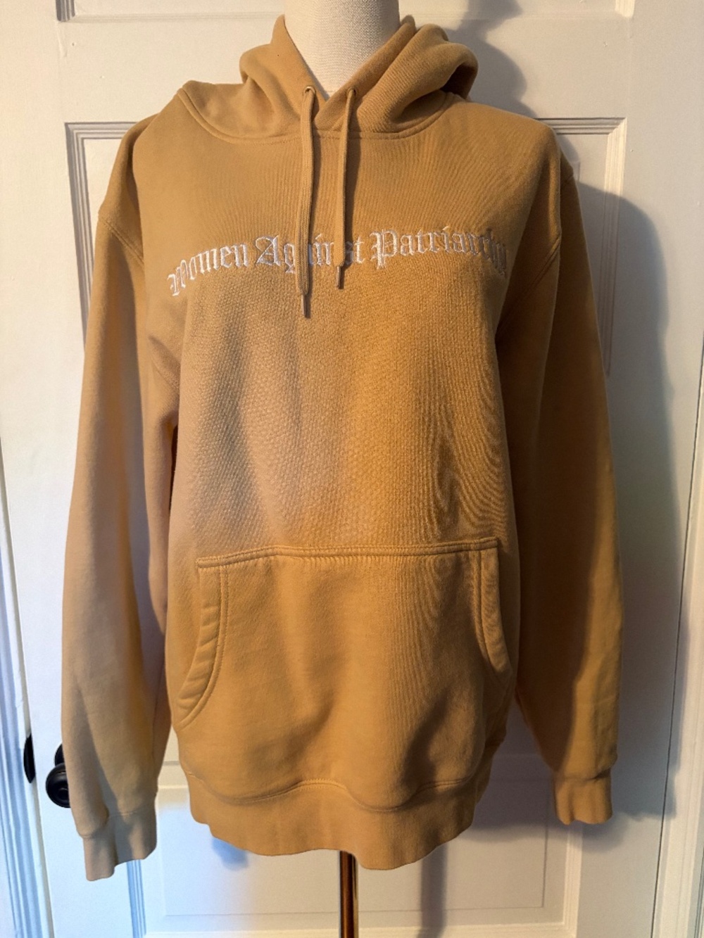 GRL Collective Women Against Patriarchy Embroidered Hoodie S